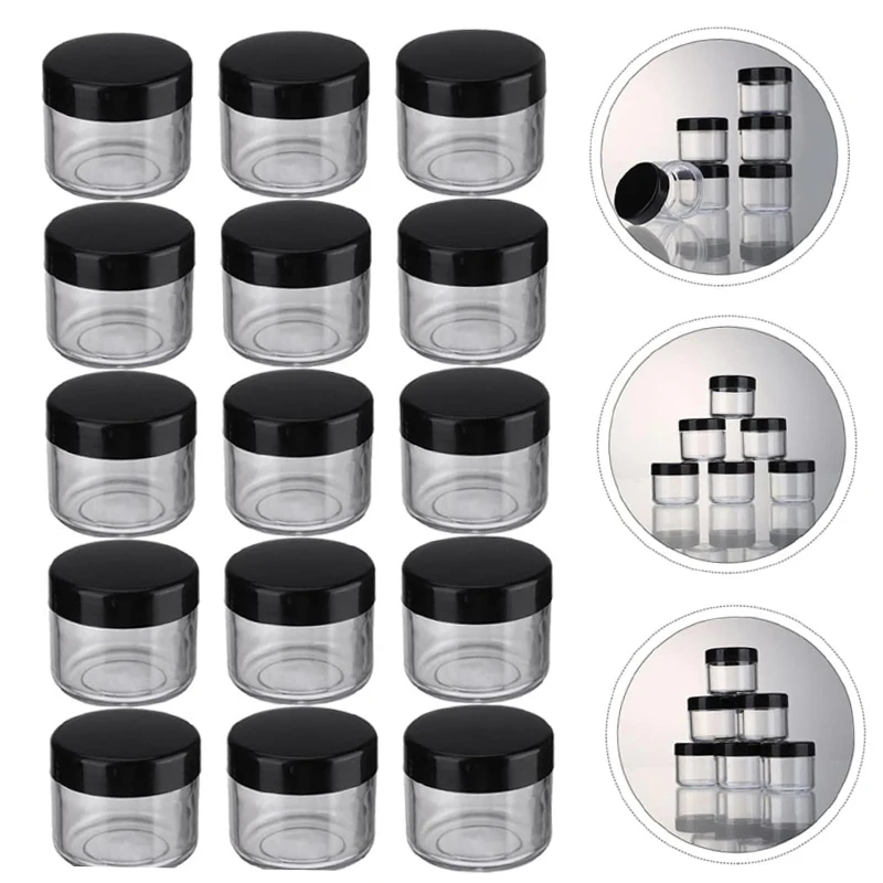 

20pcs 20ml Lotion Storage Jar Multi Function Hand Cream Empty Containers for Travel Cosmetic Jars Reusable Sample Jars