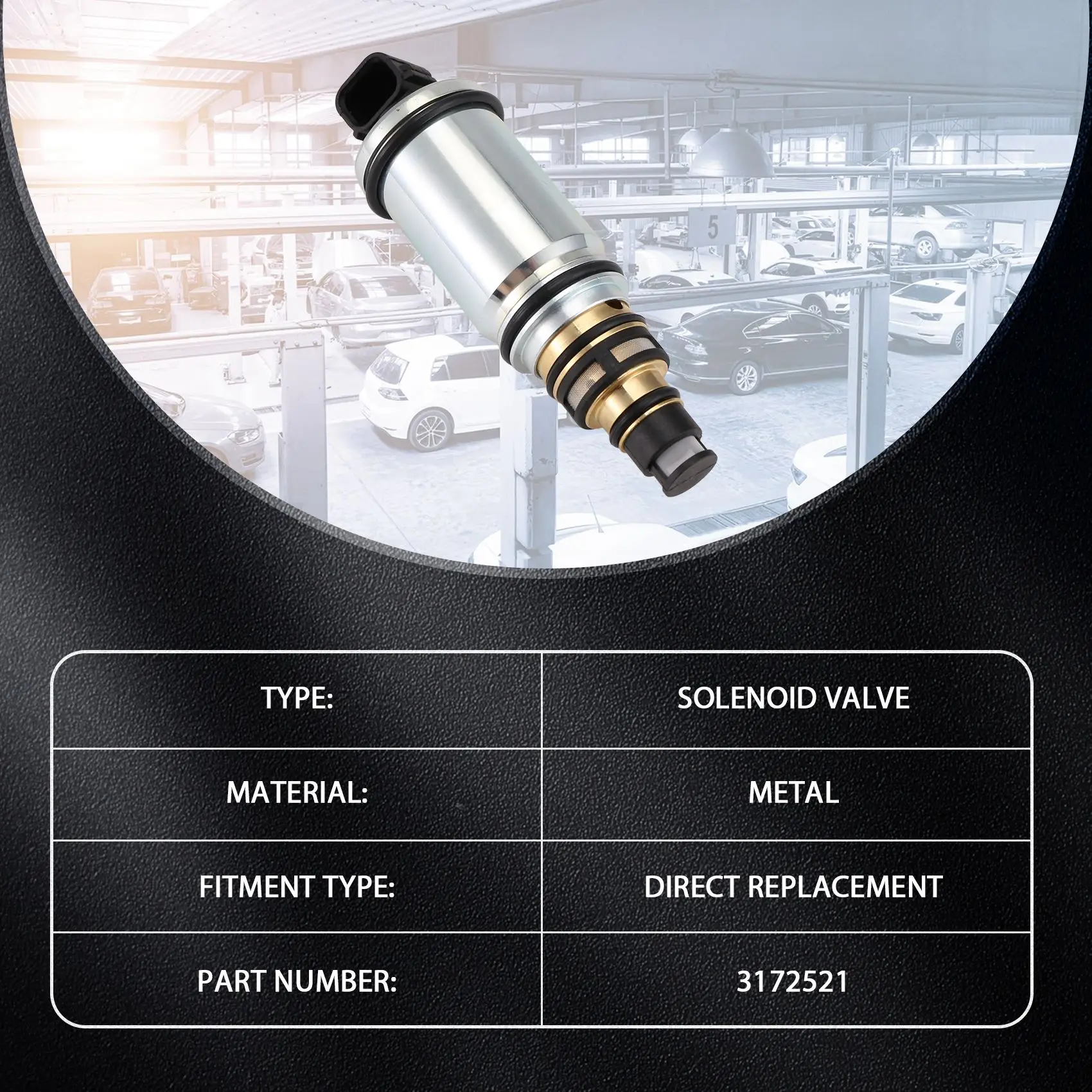 Ingenious-3172521 Car A/C Compressor Solenoid Valve Electric Control Valve For Kia Optima 2.0/2.4