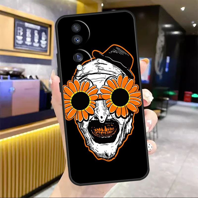 Horror Movie Terrifier Cover For Honor Magic 4 Lite Magic 5 Pro X6a X7a X8 X9a Honor 8X 9X 10 50 70 90 Lite Case