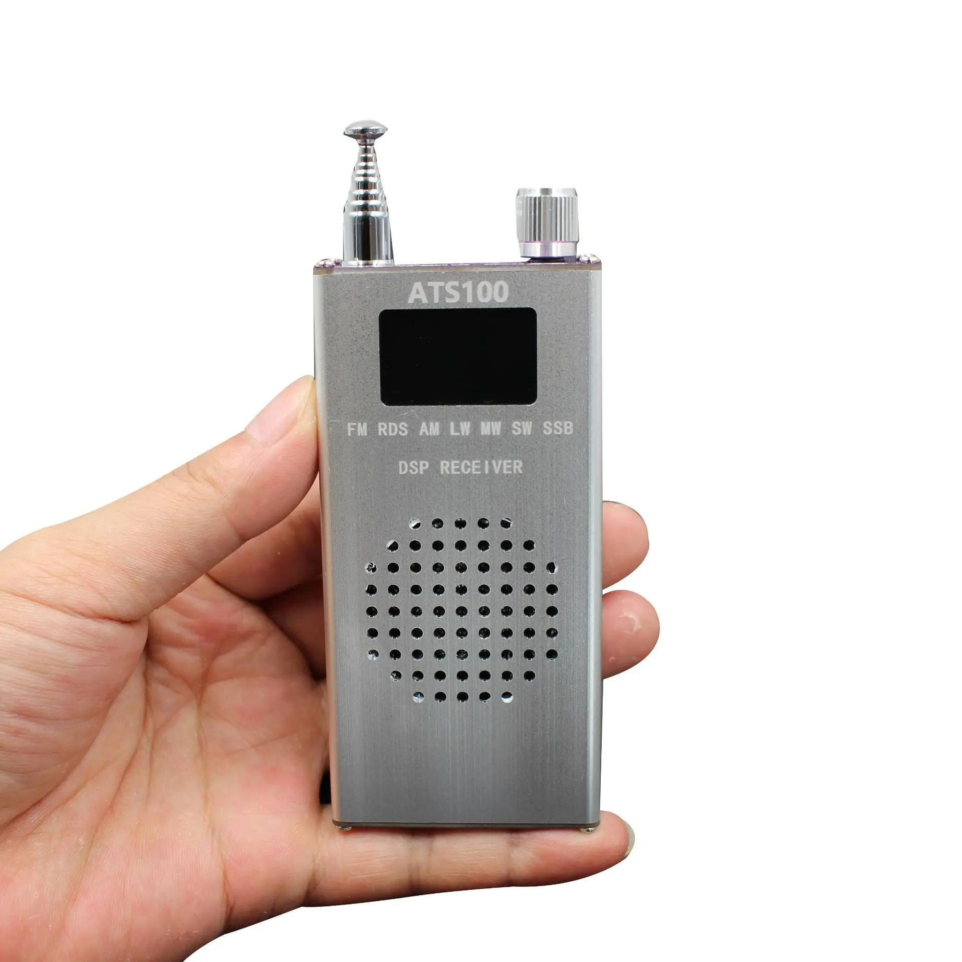 

Latest ATS100 SI4732 Receiver FM RDS AM LW MW SW SSB 150K-30MHZ 64M-108MHZ DSP Radio