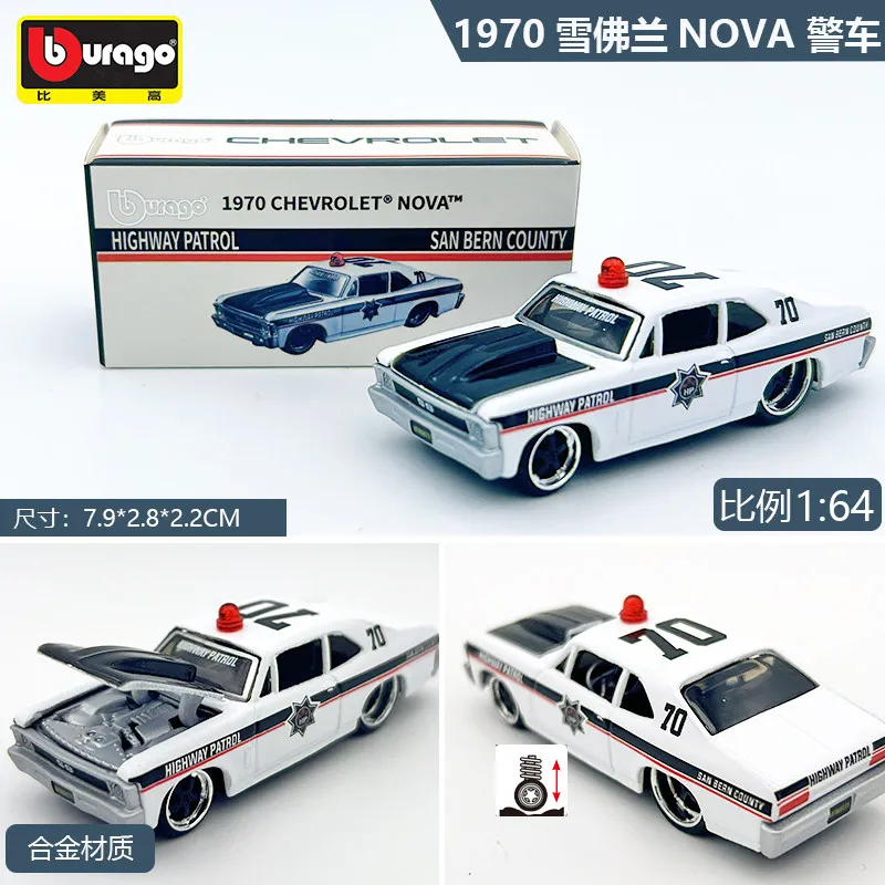 Bburago 1:64 Druckguss-Automodell, Audi Porsche 911 Mercedes-Benz Sammlerstück aus Legierung, Geschenk für Jungen, Kinder und Erwachsene – Detail 1
