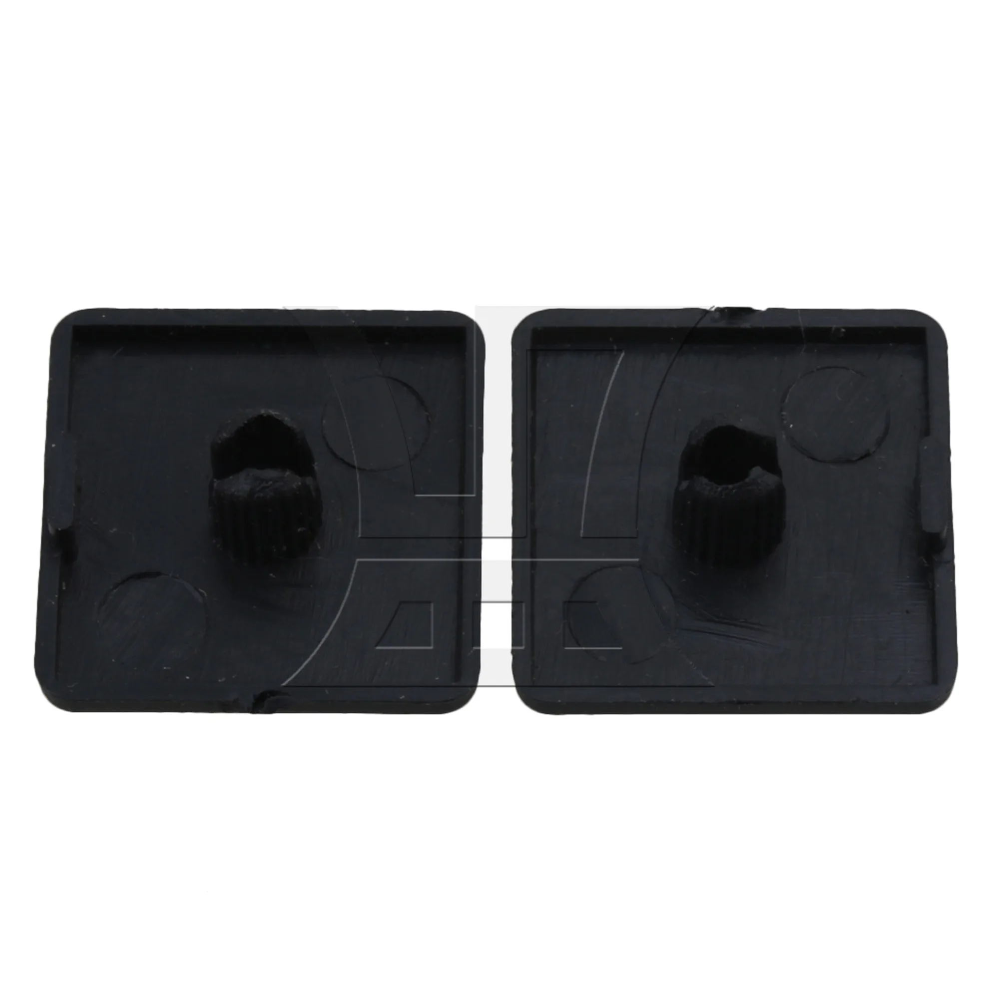 

CNBTR 20PCS U-Shape Iron Bearing Cable Pulley 50mm Titanium Garage Door Opener Replacement Parts