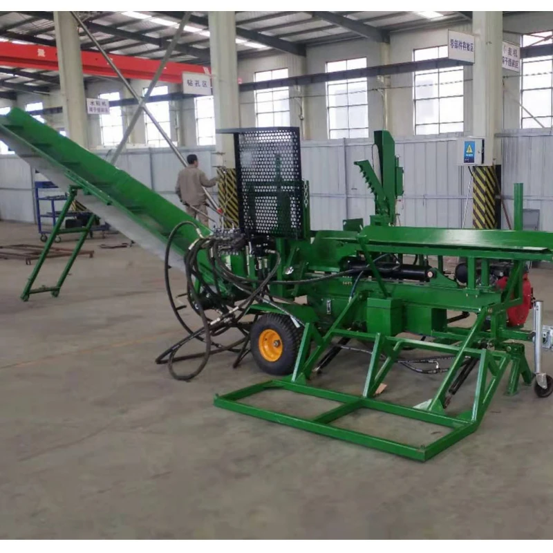 Finely Processed CE Approved Diesel Powered Pto Firewood Processor Sale Mechanical /Gasoline Production Log Splitter