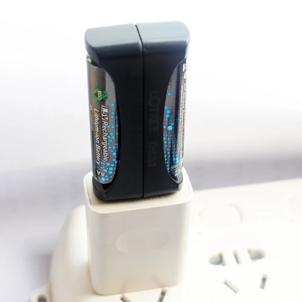 1.5V AA Battery Lithium Polymer Charged Alkaline Replacement for Digital Camera Remote Control aa aaa Charging