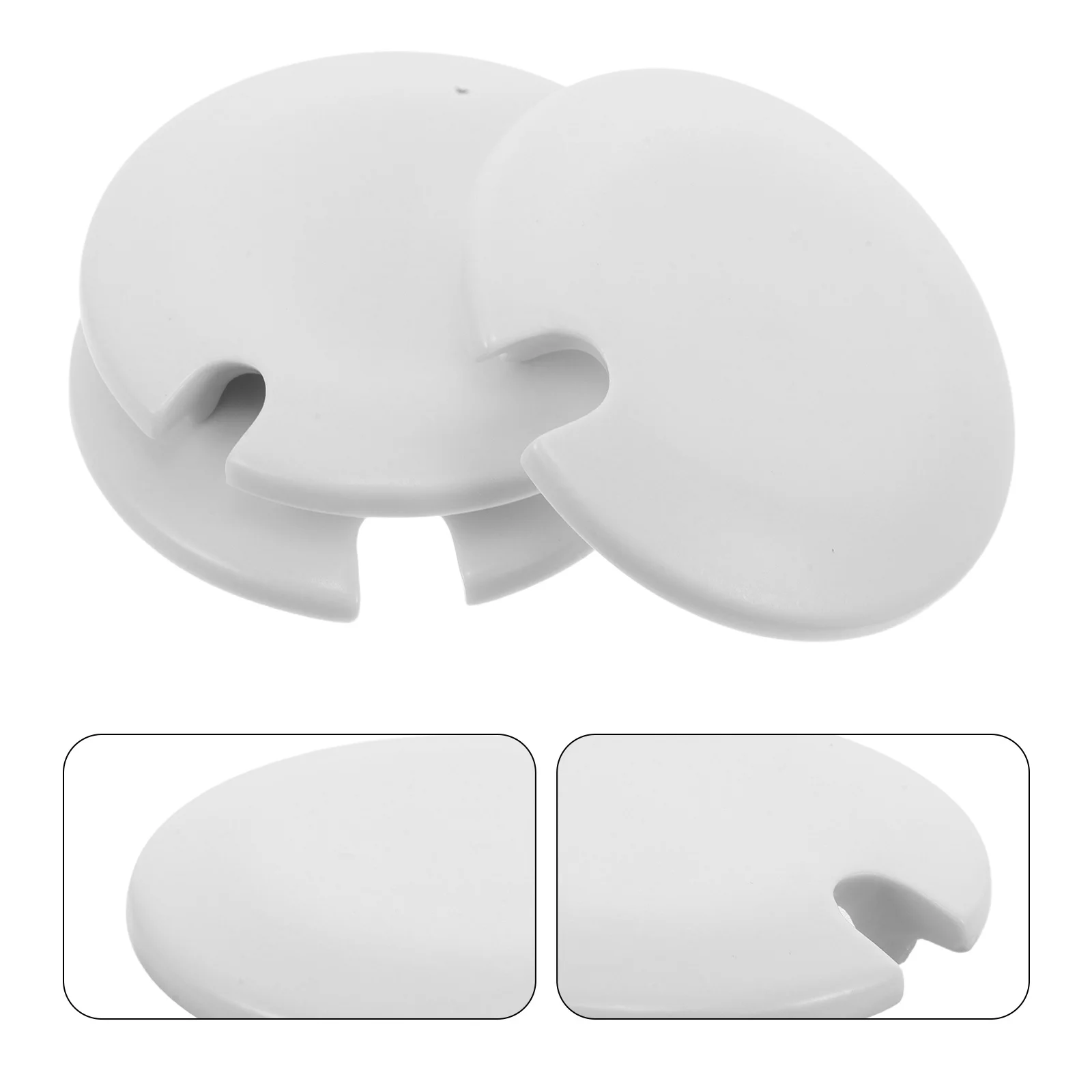 

3Pcs Ceramic Mug Lids for Hot Drinks Cup Lid Cover 6.4cm Inner Diameter Reusable Tea Cup Lid Cover Stylish Protective Drink Top