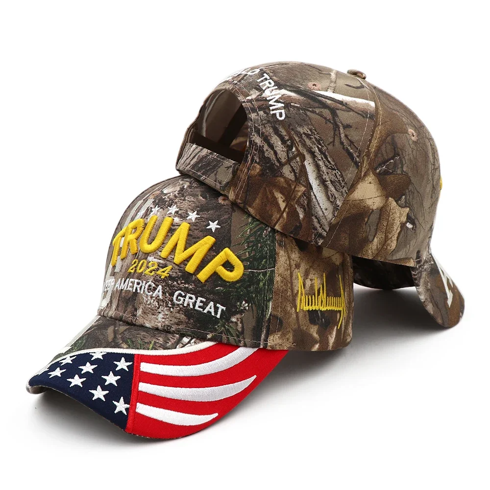 Keep America Great 45 Baseball Embroidery Cotton Cap Hat President Trump 2024 Republican KAG MAGA