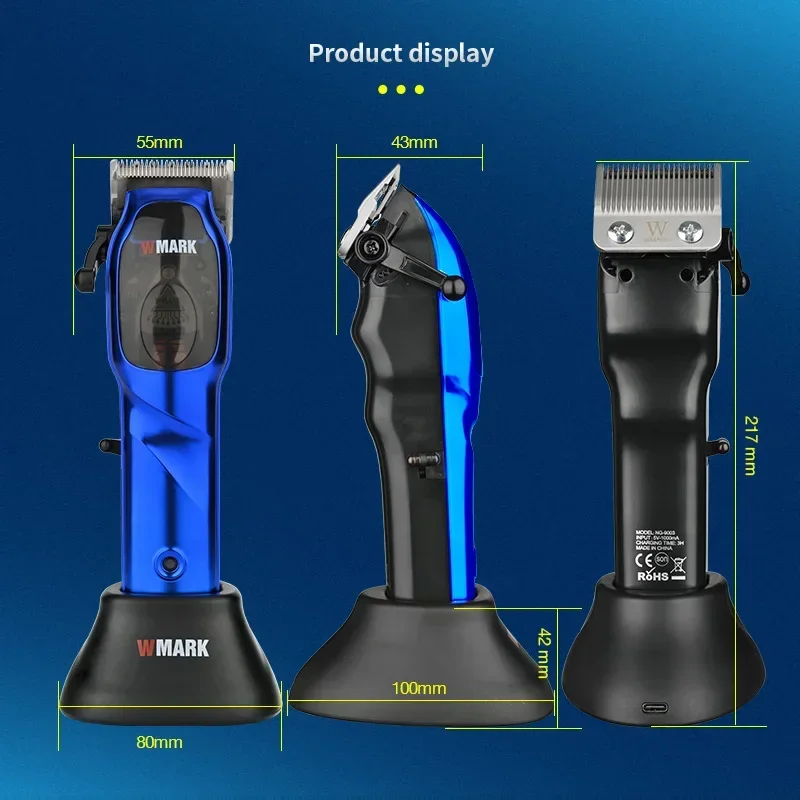 New  WMARK Hair clipper NG-9003 Oil head electric clippers hot sell charging 10000 RPM hair cutting salon