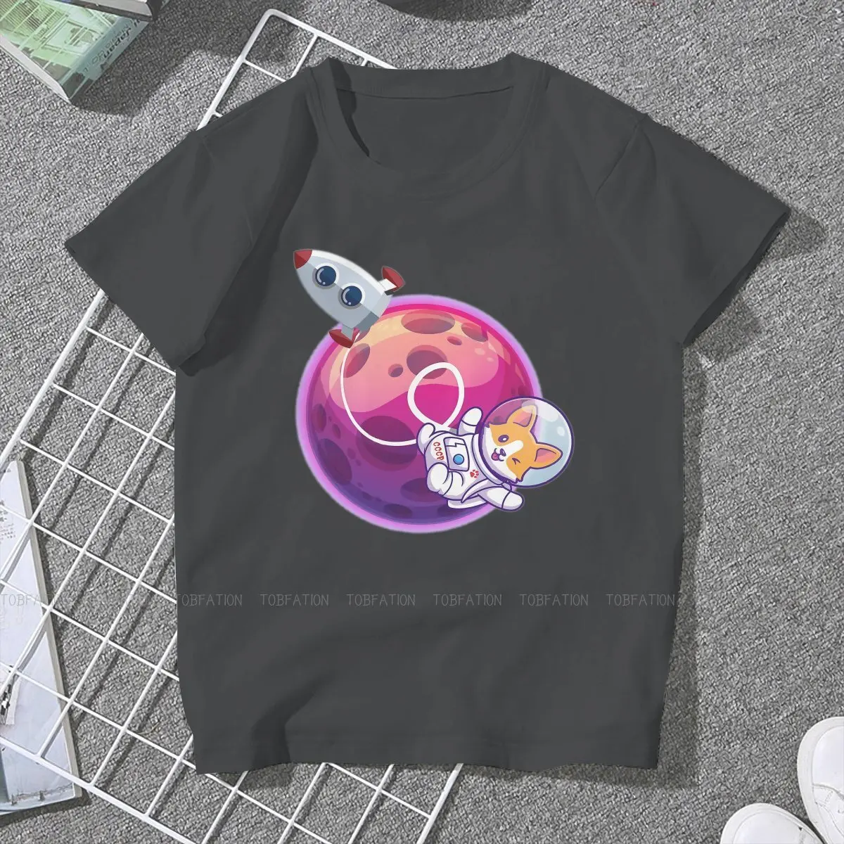 Laika Space Traveler Unique TShirt for Girl Jackie Chan Adventures American Hip Hop Gift Clothes  T Shirt Short Sleeve Hot Sale