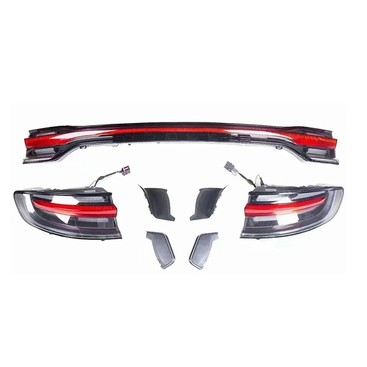 

Car For Porsche Macan Taillights 2014-2017 Upgrade Modified To New DRL Dynamic Turn Signal LED Taillight Auto Accessories