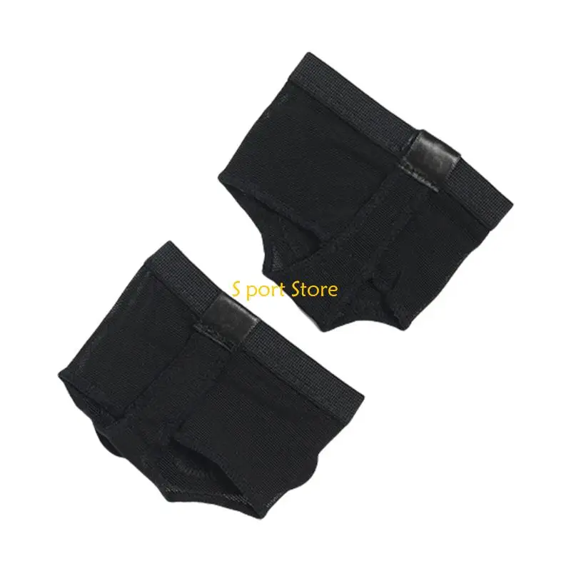 U2JB 1 زوج النساء الرقص الشرقي ممارسة وسادة للقدم نصف باطن أحذية الرقص الباليه الرقصات الغنائية الكفوف وسادة الرقص الشرقي ملحق