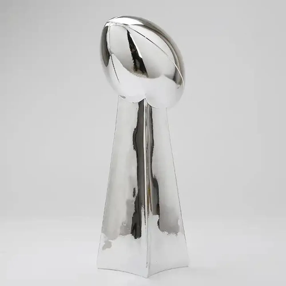 American Football Cup Fan Supplies Rugby Trophy Handicraft For Sports Super Cup Sports Competition Resin Trophy