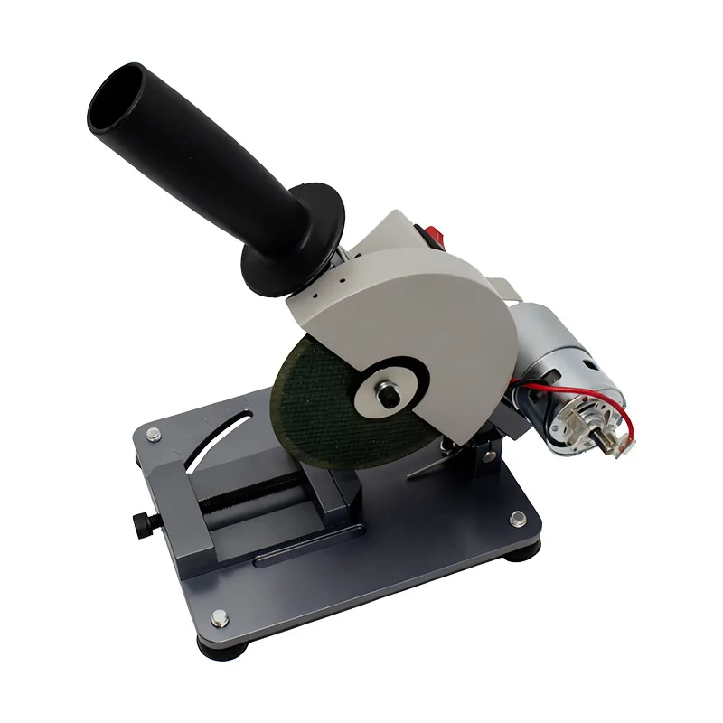 Micro cutting machine household mini handmade DIY portable chainsaw woodworking special 45 degree angle cutting machine