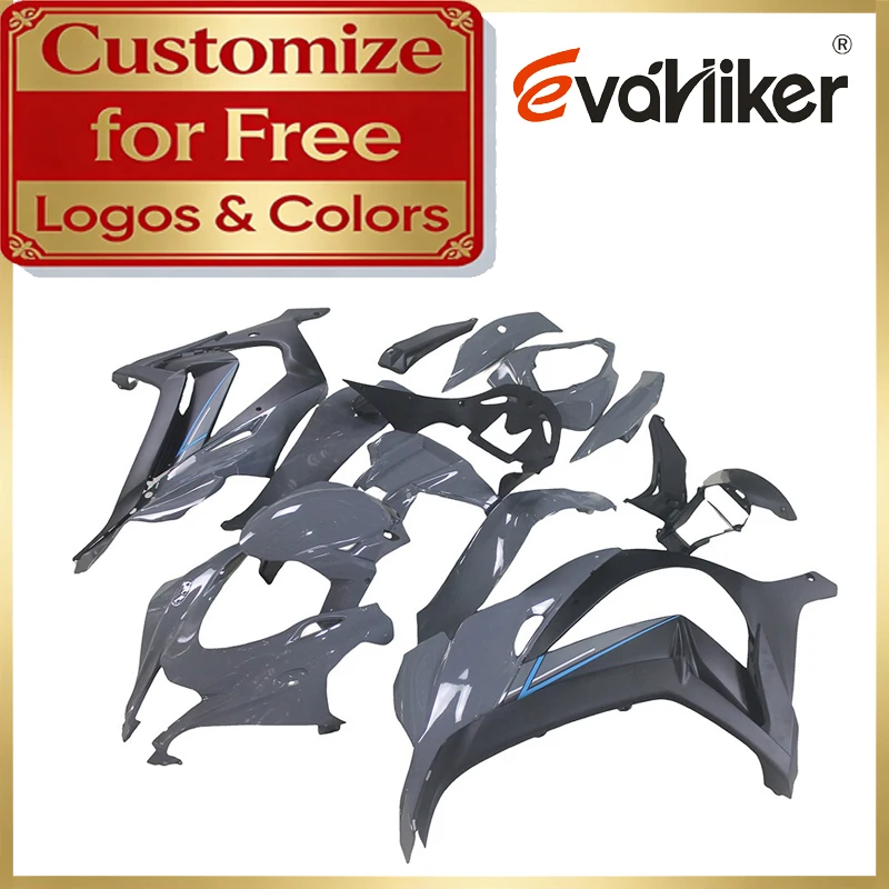 

ABS Fairing Kit For Kawasaki 2016 2017 2018 2019 2020 ZX-10R Injection Mold Motorcycle Body Kit Customizable Colors Graphics