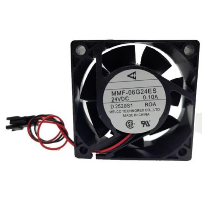 New Cooling Fan for MMF-06G24ES-ROA DC 24V 0.1A 6CM 6025 Radar Specific Cooling Fan 60*60*25mm