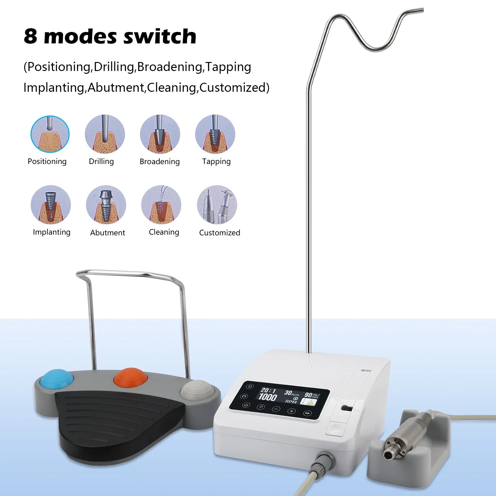 Dental Mini Implant Motor Machine Surgical Brushless LED Electric Motor Surgery