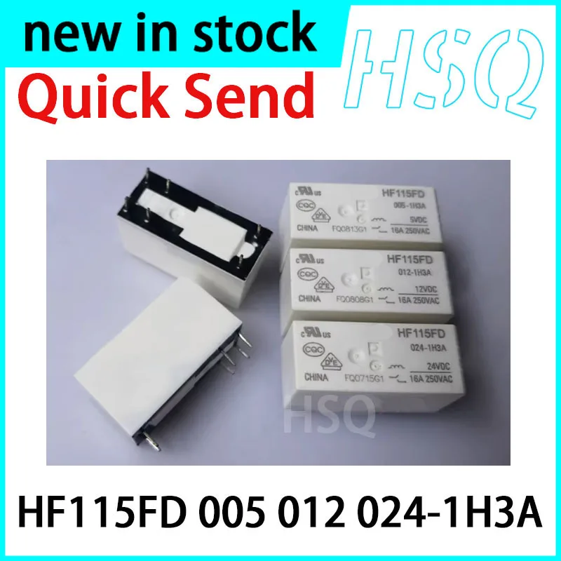 5PCS New HF115FD 00…