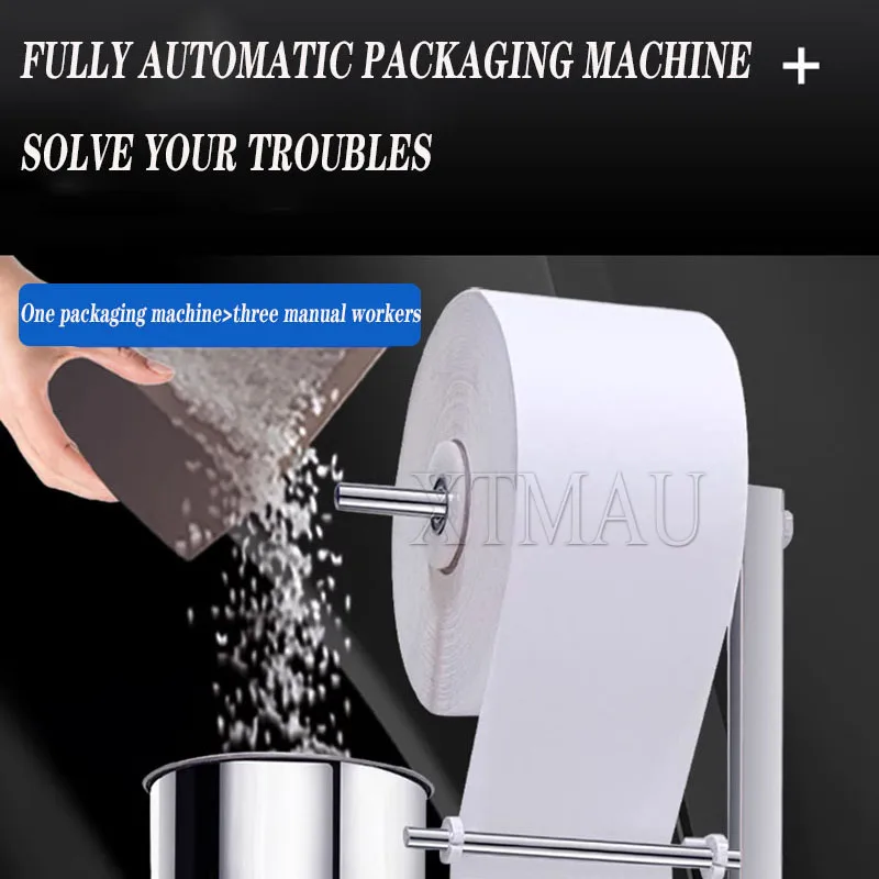 Fully Automatic Weighing Packaging Machine Sealer Packing Three Side Sealing Machine