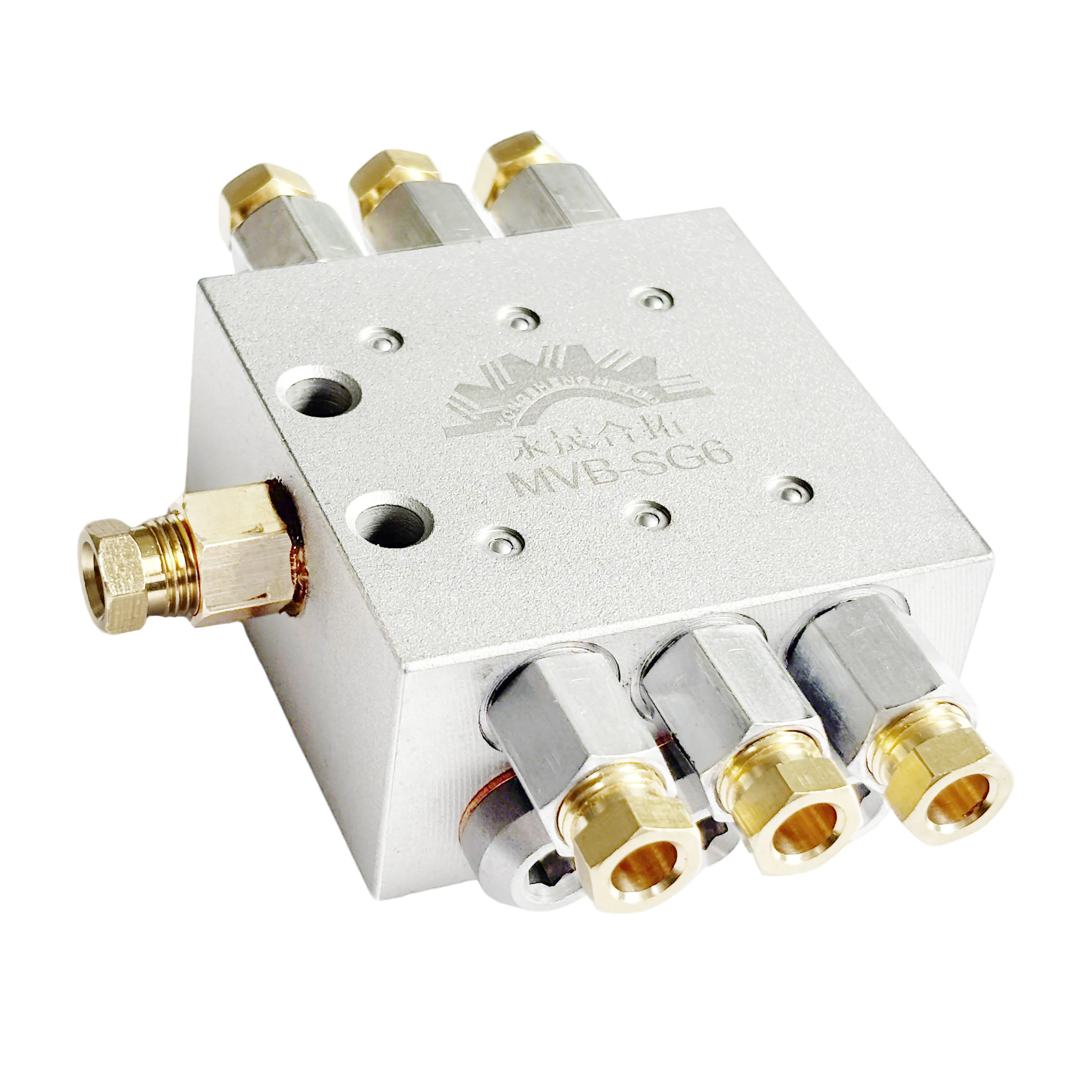 Progressive Feeder Block Resistance Grease Distributor 2-16 Outlets Lubrication Separator Valve Lubricant Divider