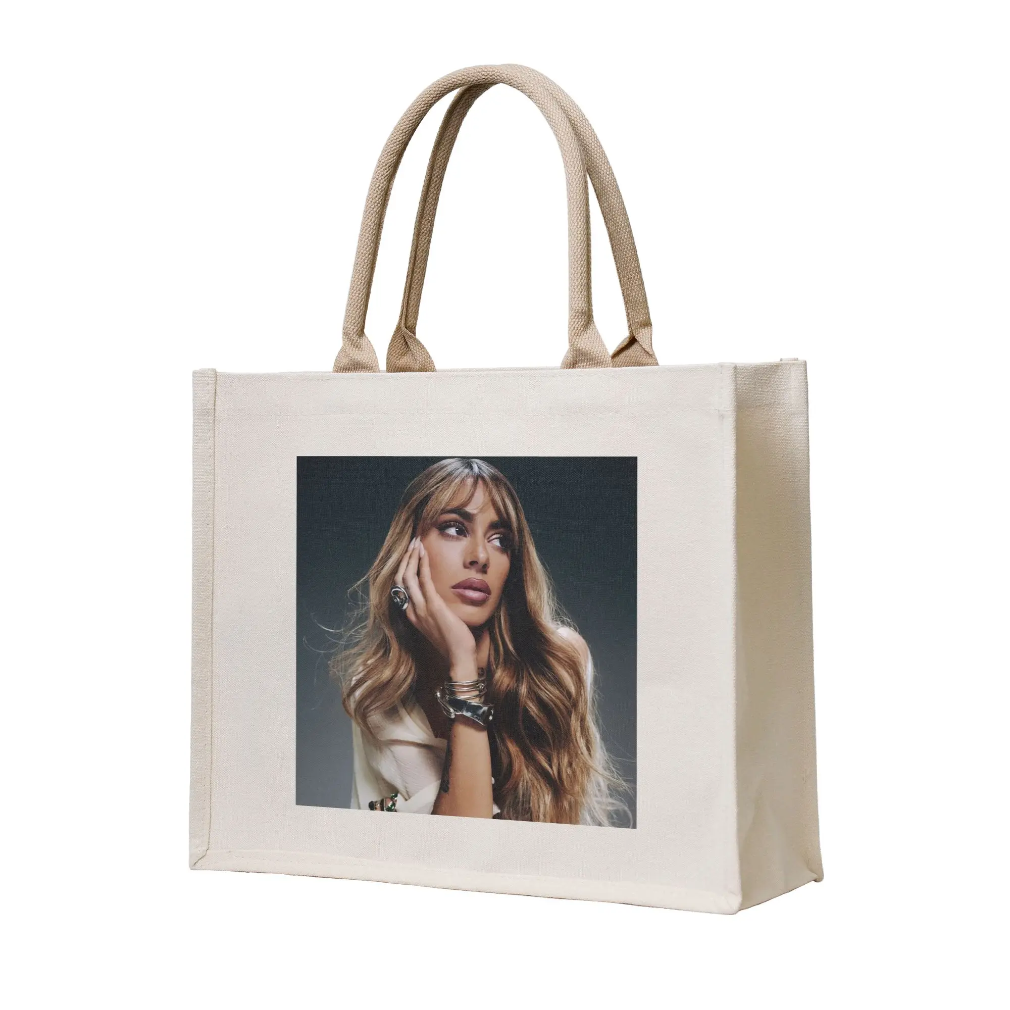 

Сумки для покупок Tini Stoessel Tour, холщовая складная сумка-тоут для девочек, дорожная сумка через плечо