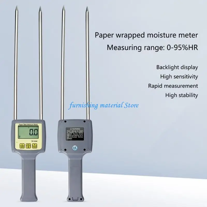 

Y5GD Paper Humidity Probes Stable Moisture Testing Instrument Paper Moisture Detectors