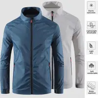 Chaqueta de piel para senderismo, abrigo, chaquetas de lluvia para acampar, protección solar impermeable, ropa de pesca y caza, protector solar de secado rápido