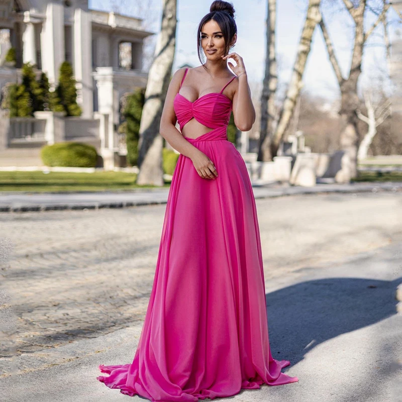 

Thinyfull Sexy A-Line Prom Dresses Spaghetti Straps Sweetheart Evening Dress 2023 Saudi Arabia Cocktail Party Gowns Custom Size