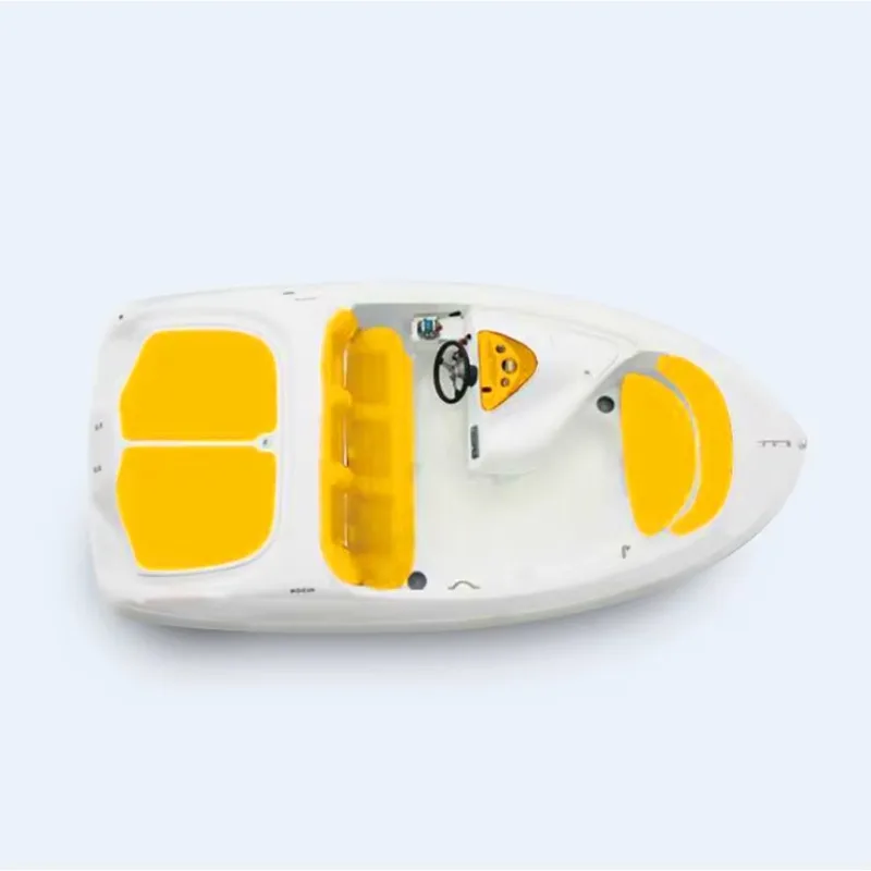 Motor Boats Jet Engine Speed Boat Fiber Glass Mini Speedboat