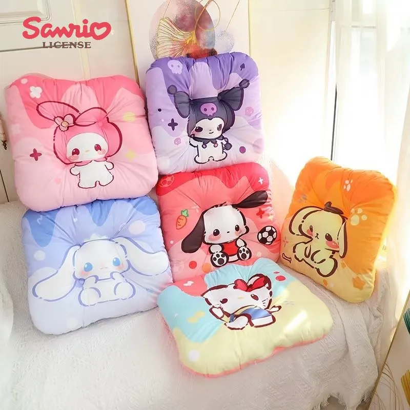 

Мультяшная Подушка для домашнего сиденья Sanrio, утолщенная татами, Putuan, Офисная подушка для сидения, подушка для студентов, нескользящая Нижняя подушка