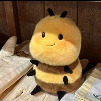 20cm Cartoon Adorable Honey Bee Plush Toy Soft Cute Spring Bees Stuffed Toy, Perfect Birthday Gift for Kids, Girls, Boys