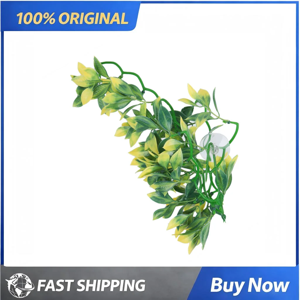 Aquarium Plant Vine - Pianta Artificiale in Plastica ad Alta