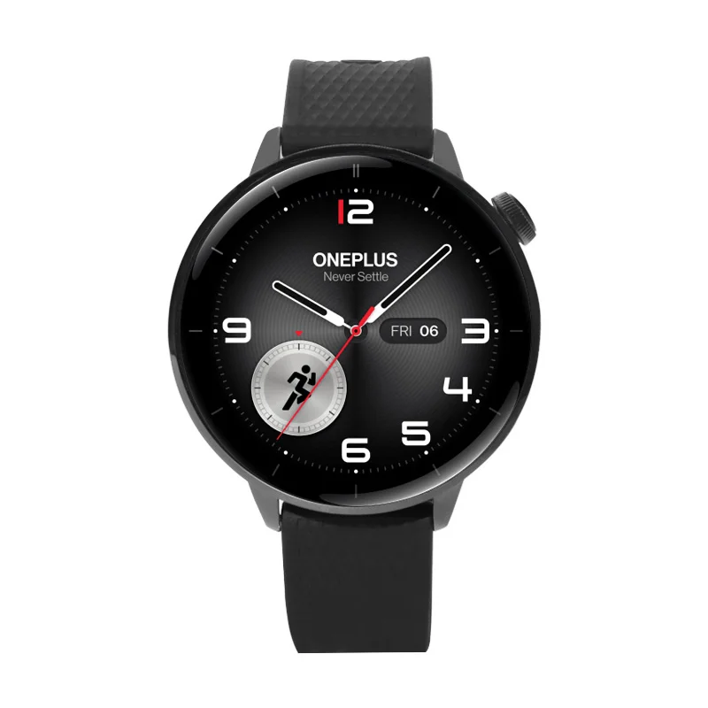 Globale versie OnePlus Watch 3 Smartwatch 43mm 1.32 inch AMOLED display Snapdragon W5 processor Dual Frequency GPS Wear OS