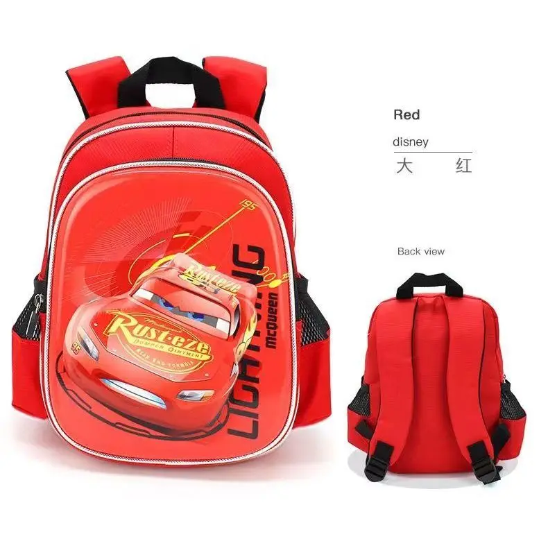 Disney car children\'s bag kindergarten boy safety backpack primary school students Backpack