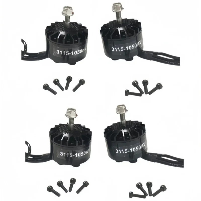 3115‑1050KV Brushless Motor 5mm Shaft 4‑6S Lipo For  FPV Drone Quadcopter Multirotor Replacement Motor With Mounting Screws
