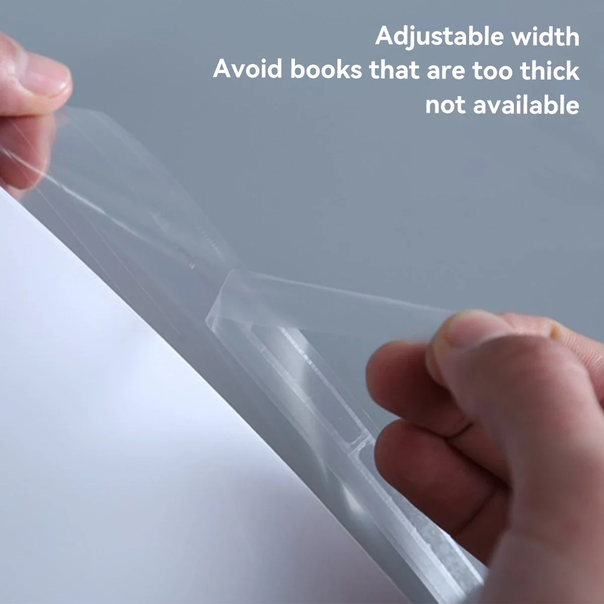 10PC-A4/16K Transparent Book Cover Protector High Transparency PP Material Adjustable and Reusable School Stationery for Student