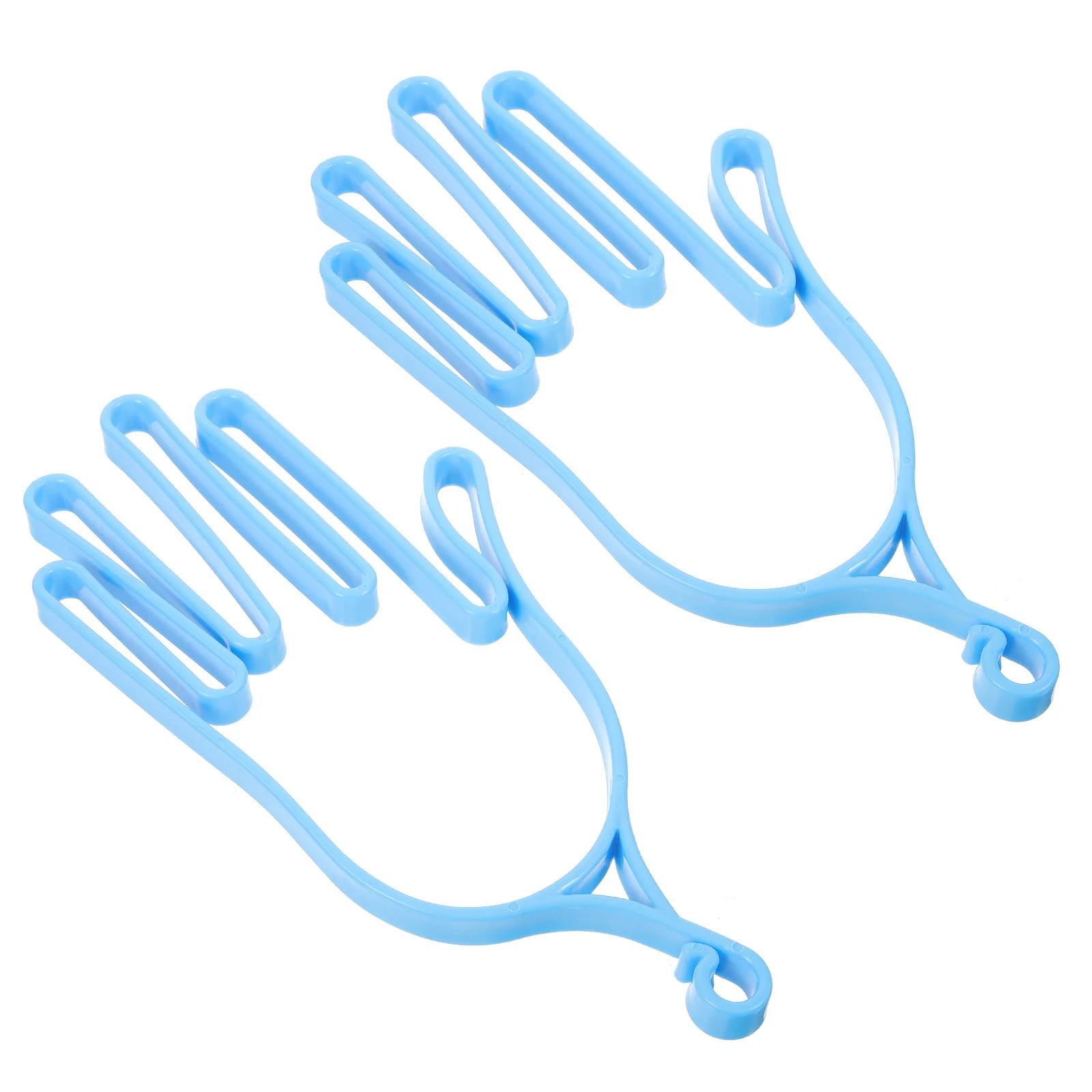 2 Pcs Golf Glove Left Hand Holder Supplies Accessories 2pcs (Green) Balls Retaining Bracket Hanging Gloves Shape Racks