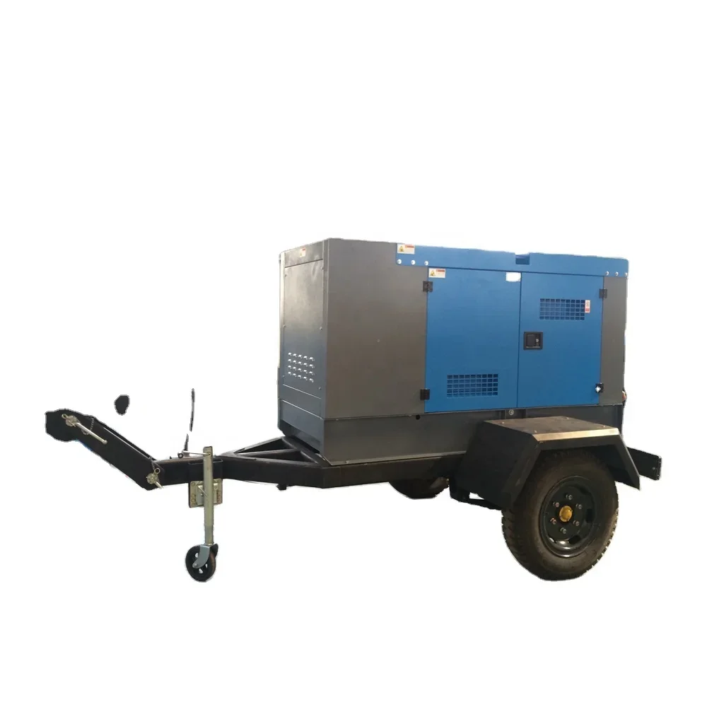 50kva-750kva Mobile Diesel Trailer Generators