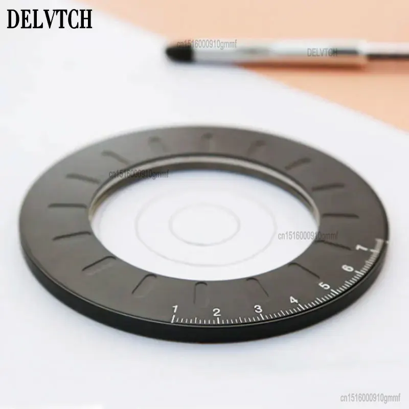 Creative Rotatable Round 304 Stainless Steel Flexible Circle Drawing Ruler Compass Multifunction Adjustable Metal Measuring Tool