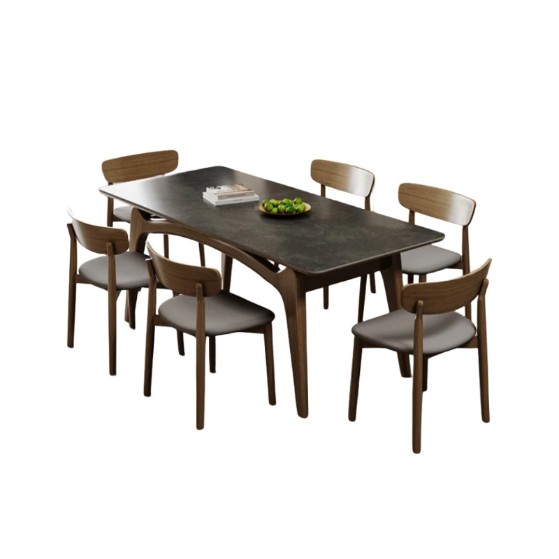 Dining Table Dinning Tables Sets Restaurant Rectangular Coffee Kitchen Modern Rooms Room Elegant Mesa Comedor Luxury Service