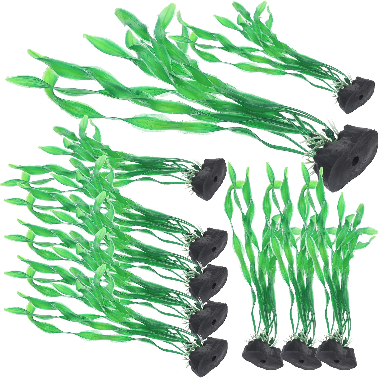 10 ชิ้น หญ้าปลอมตกแต่งตู้ปลา ป - Non Planted Aquarium Fish บทวิจารณ์และราคา
