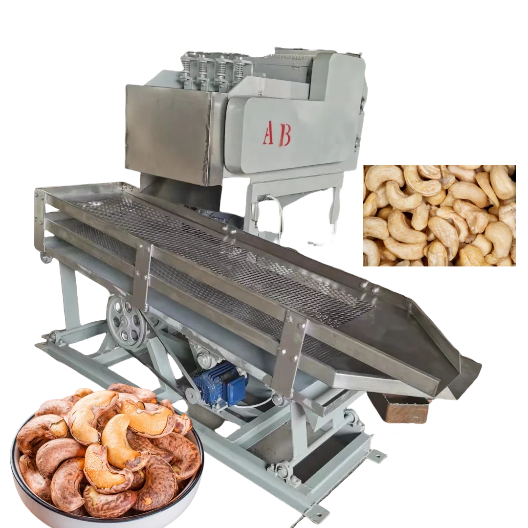 Hot Sale 50-200Kg/hcashew Nut Shelling Sheller Peel Removing Machine Cashew Processing Machines