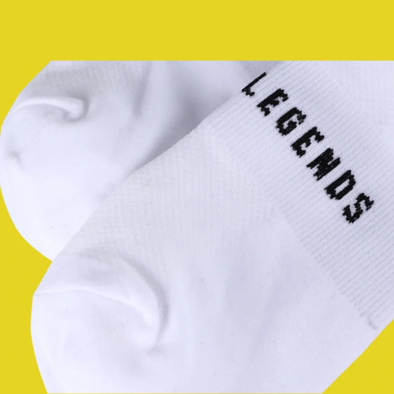 ESLNF Marathon Elite Ankle Sports Socks Professional Running Products Cycling Crew Socks High Quality