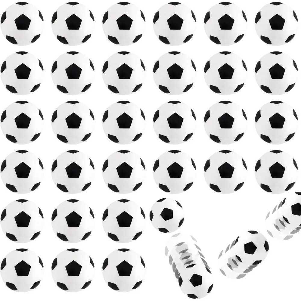 

30pcs Bouncy Balls,Soccer Bouncing Balls,High Bouncing Rubber Soccer Ball for Stress Relief,Multi-Item Party Favor Packs,Ball