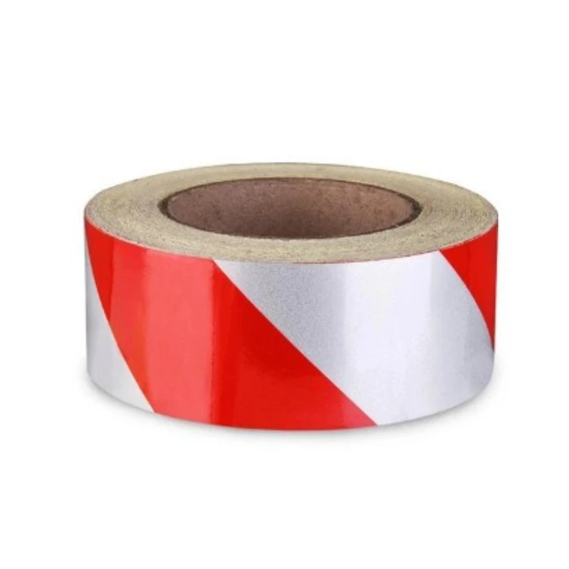 Outdoor Notfall Sicherheit Traktion Band Sicherheit Schutz Rot Weiß Barrikade Band Gefahren Warnband Reflektierende Sicherheit Band