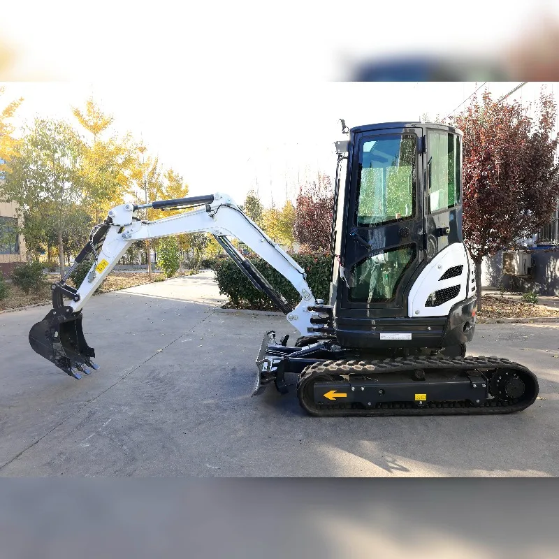 OEM Best Price Mini Crawler Excavator 1 Ton 1.7 Ton Small Excavator Mini Digger With Cabin For Sale