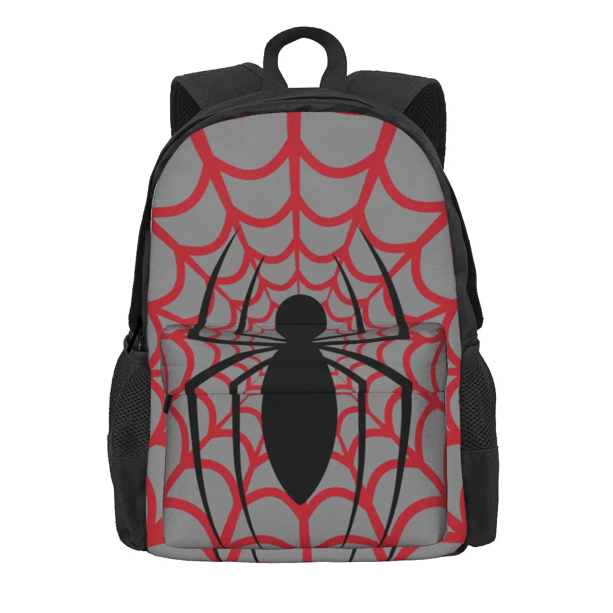 Spider-Man Skinny Spider Logo Women Backpack Mochila 3D Print Fashion Student School Bag Marvel Laptop Backpack Teenage Large