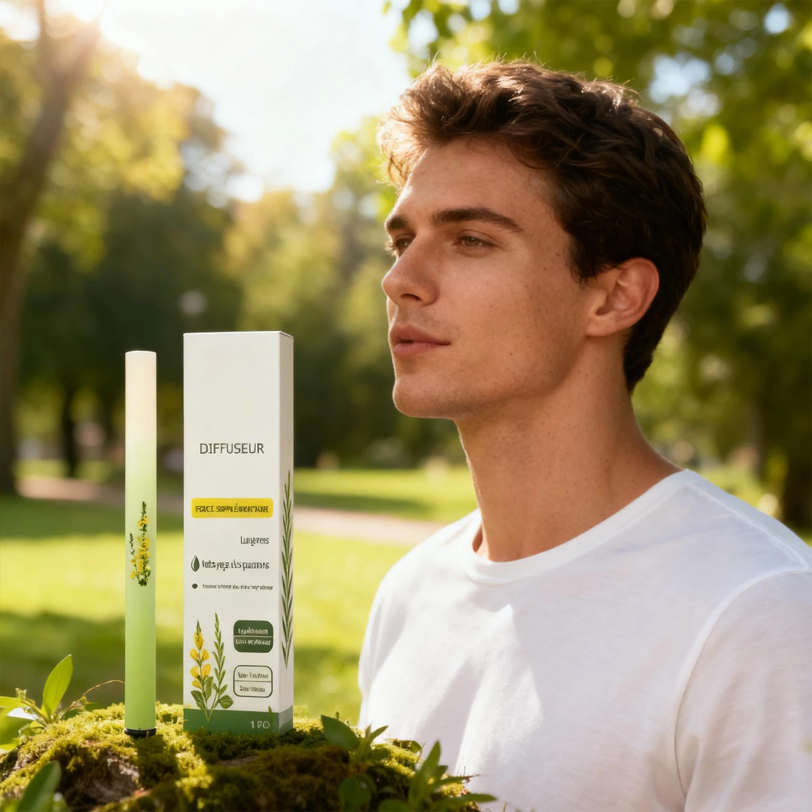 

Diffuseur Relieves Shortness of Breath Long-Lasting Quit Smoking Stick Deep Nourishing Purifier Pens for Sleep Support Fragrance