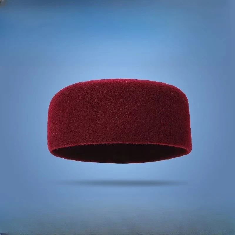 Casquettes musulmanes 100% laine pour hommes, chapeau de prière, livraison gratuite, accessoires islamiques Kufi, hijab, produits fiscaux, dinde,