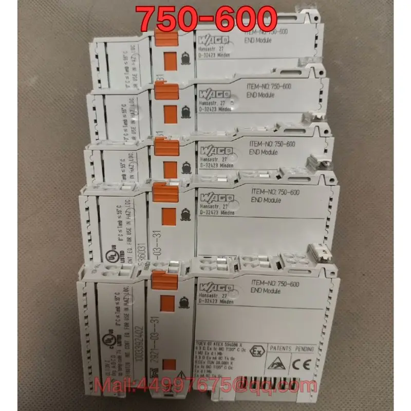 

Подержанный функциональный тест модуля ПЛК 750-600 нормально