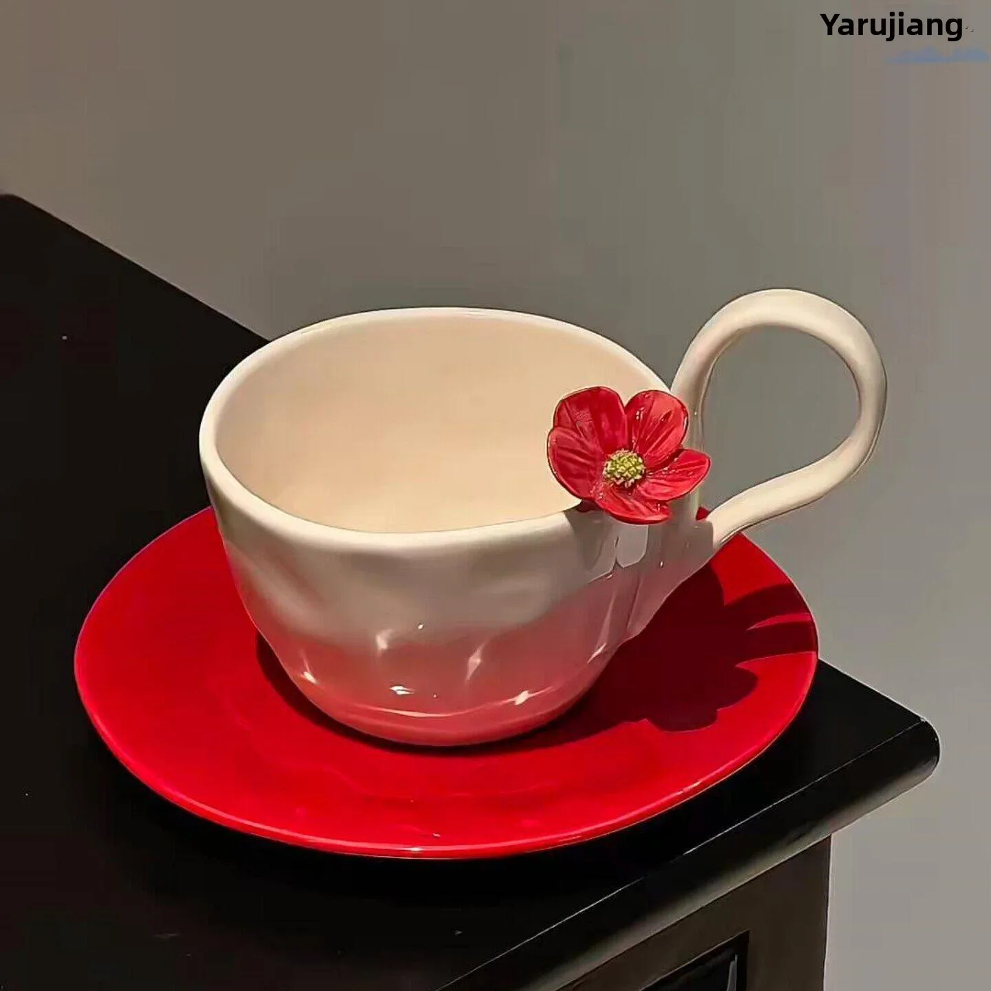 juego-de-taza-y-plato-de-ceramica-con-relieve-floral-hecho-a-mano-diseno-elegante-alto-valor-estetico-taza-de-te-pequena-estilo-para-oficina