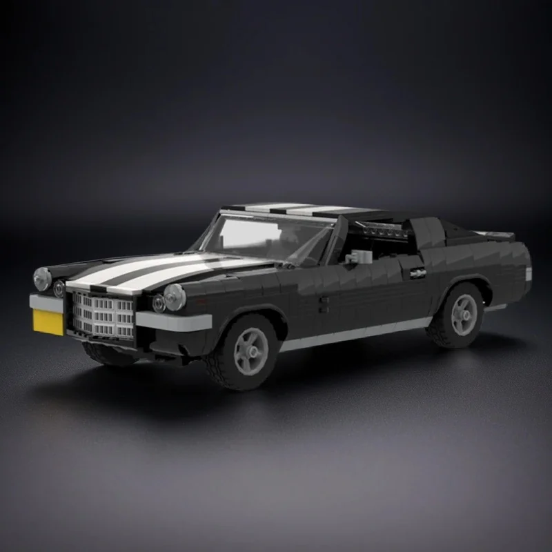 NUEVO Set de Bloques de Construcción MOC de 1791 Piezas, Modelo Creativo Chevrolet Camaro, Bloques de Construcción para Armar, Decoración, Regalo